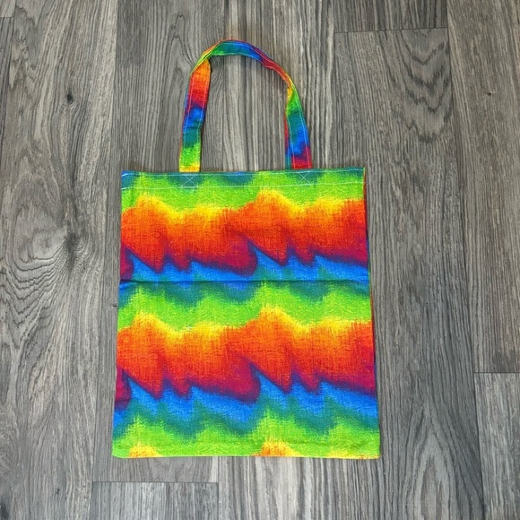 Handbags - Vibrant Tie-Dye Tote Bag